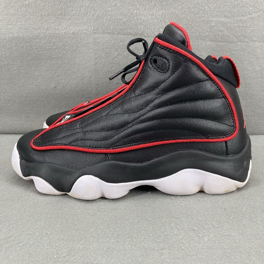 Nike Jordan Pro Strong Black University Red Sneakers DC7911-061 Youth Size 6Y